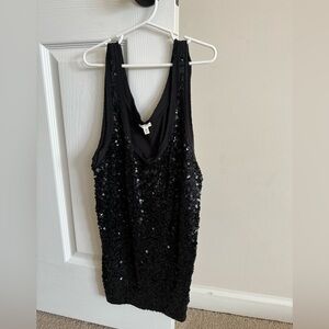 J. Crew sequined tank top, XS